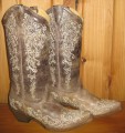 Corral Boots Brown Crater Bone A1094
