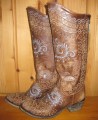 Old Gringo Zarape Razz Brass Cowgirl Boot