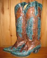 Corral Tall Eagle Tan Turquoise Cowgirl Boots