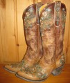 Old Gringo Sora Brass Teal Boot
