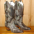 Corral Concho and Studs Boots