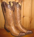 Corral Sand Chocolate Mad Dog Cowgirl Boots