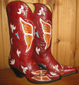 Corral Boots Red Butterfly G1019